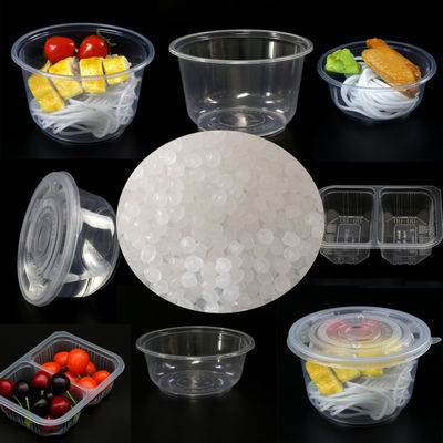 अनुकूलित पॉलीप्रोपाइलीन पीपी प्लास्टिक ग्रैन्यूल्स 27 एमपीए तन्य शक्ति